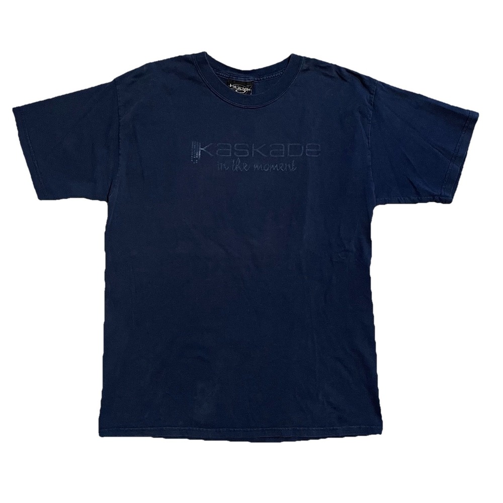 Vintage Y2K 2004 Kaskade In The Moment Promo Shirt Tee Large Huge Tag EDM‎